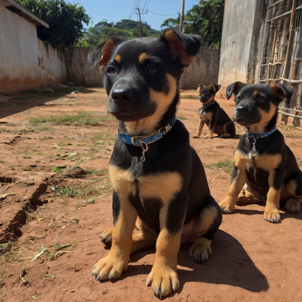A primeira semana do um cachorrinho em casa