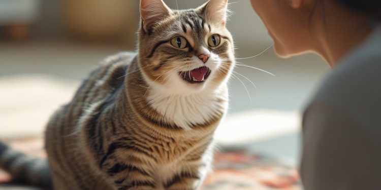 por que meu gato mia tanto