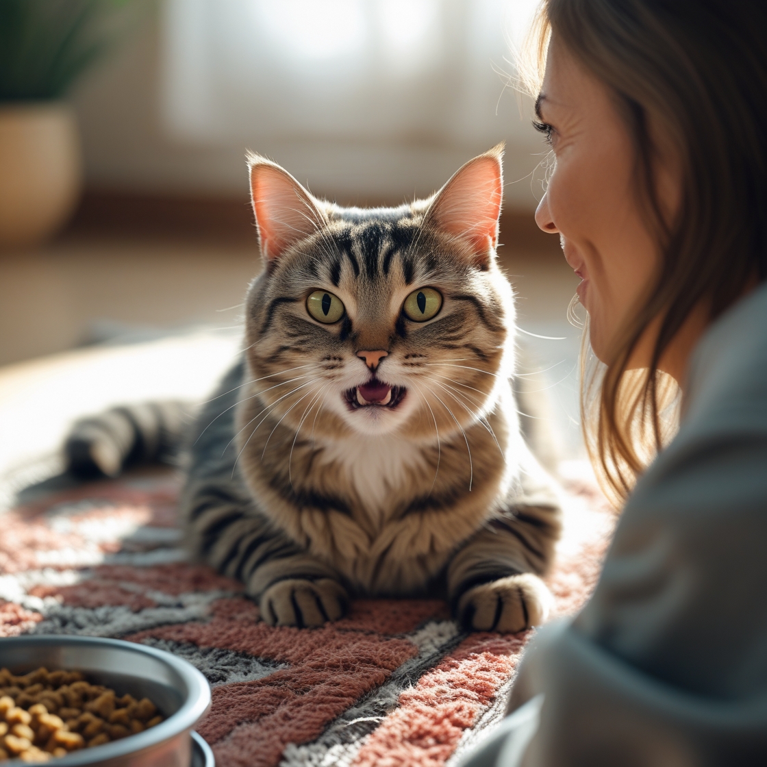 por que meu gato mia tanto 