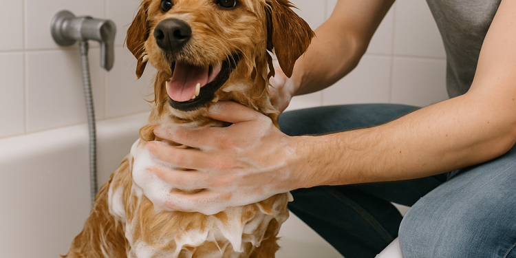 banho e etosa em casa