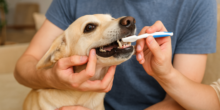 como cuidar da saúde bucal do seu pet