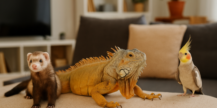 Animais Exóticos que as pessoas têm em casa — E a legalidade disso